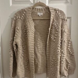Lucky brand Knit Beige Sweater